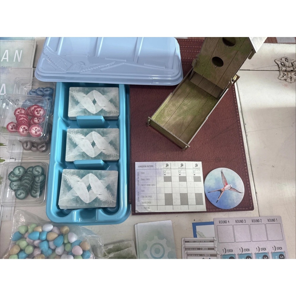 Wingspan 2nd Edition Stonemaier Games Board Game Complete - Picture 6 of 8